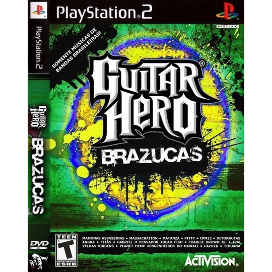 Guitar Hero Coleção Jogos Ps2 Compatível C/ Playstation 2