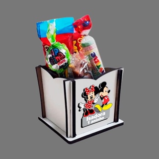 Porta Doce/treco Mickey E Minnie