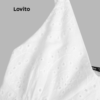 Lovito Vestido Feminino Com Bainha De Bainha