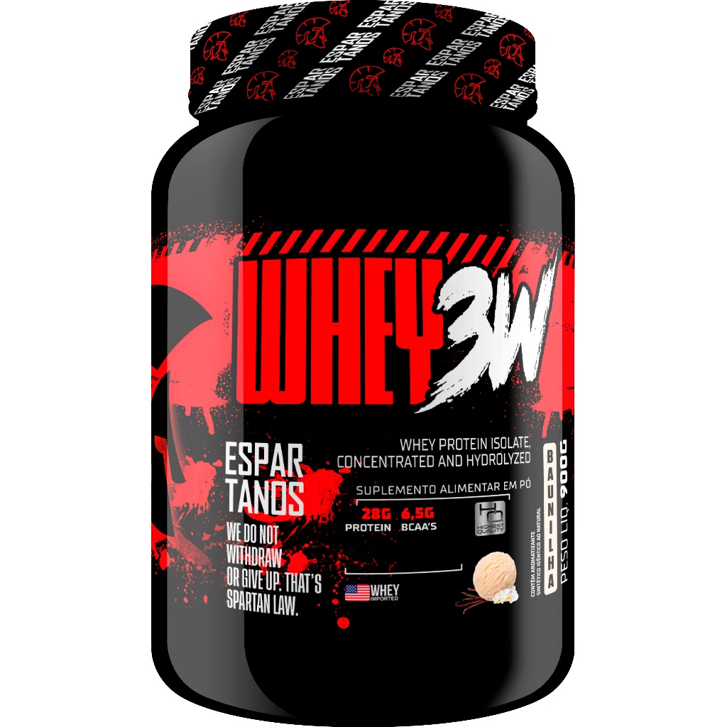 Whey Protein 3W 900G – Espartanos