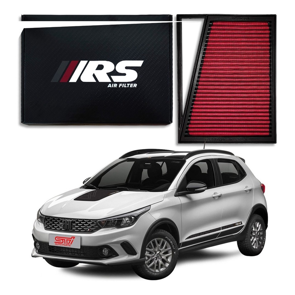 Filtro Ar Esportivo Lavável Inbox Rs Fiat Argo 1.3 12v Firefly S-DESIGN ...