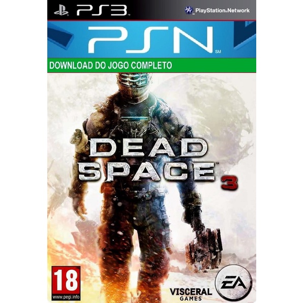 Jogo Dead Space 3 Ps3 PSN Shopee Brasil