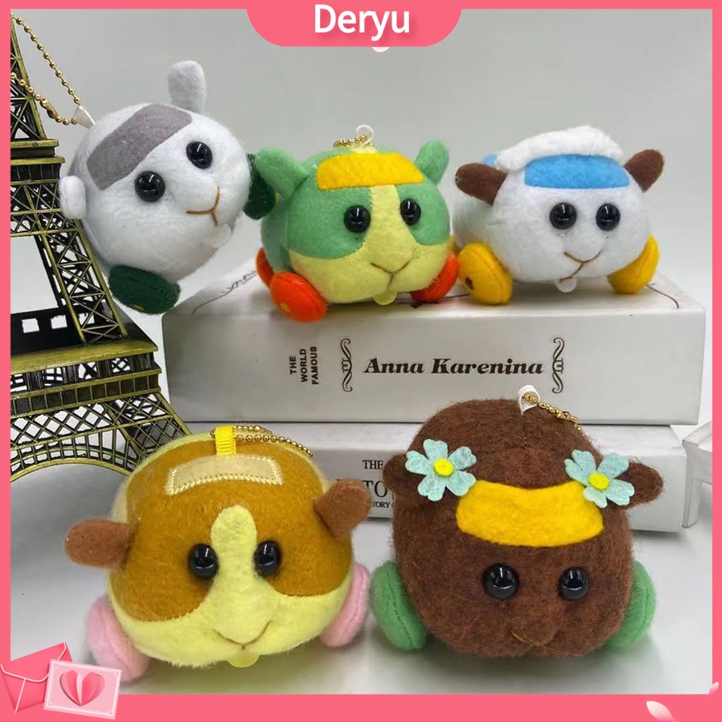 [Chaveiro PUI Design Anime Adorável PVC Bicho De Pelúcia Para Aniversário