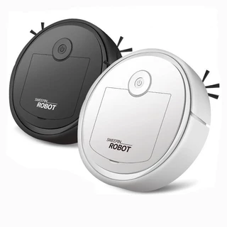 [Entrega 24h] Robô Varredora/Aspirador De Pó 1200PA Automática 3 Em 1 Limpeza Doméstica Robótico Inteligente E Silencioso
