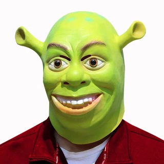 Nova Máscara de Halloween Máscara Shrek Latex Shrek Máscara de Festa de Halloween Tema do Filme Funny Mask Fabricante de Máscaras Atacadista de Headgear