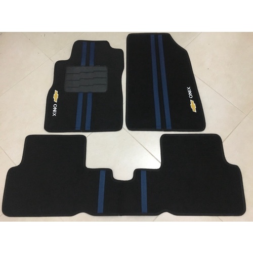 Jogo Tapete/carpete Personalizado Gm Ônix 2012/2019 Luxo