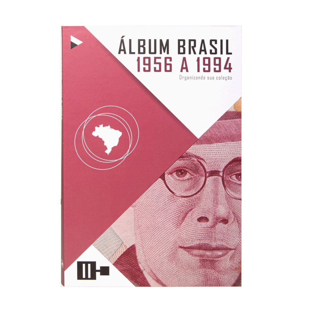 Álbum de moedas 1956 a 1994 Cruzeiro e Cruzado