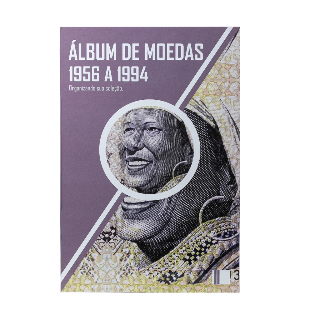 Álbum de moedas 1956 a 1994 Cruzado e Cruzeiro