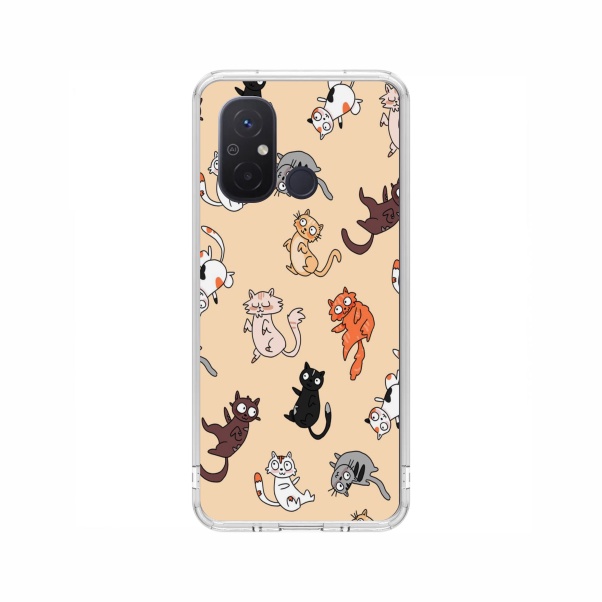 Capa de Celular Capinha Xiaomi Redmi 12c Personalizada - Gatinhos