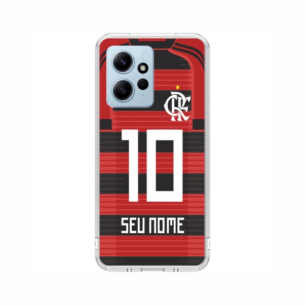 Capa de Celular Capinha Xiaomi Redmi Note 12 4G Personalizada - Time 2 Fla