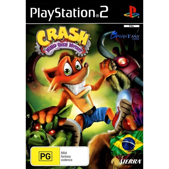 Crash Mind Over Mutant legendado em português para PlayStation 2