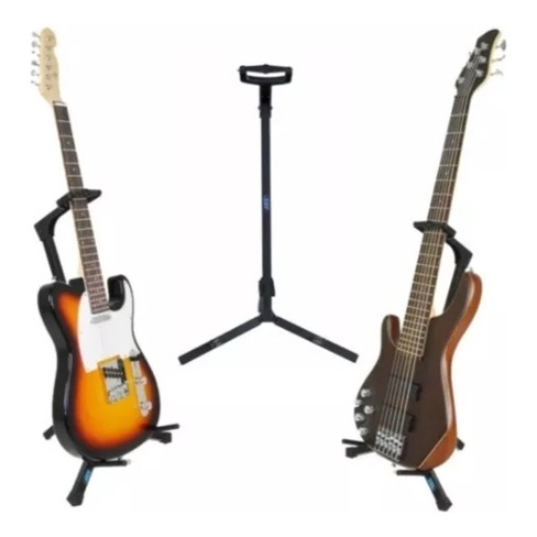 Suportes Violão Guitarra Baixo Pedestal C Trava