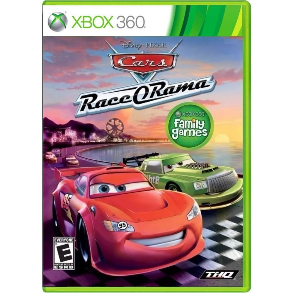 Disney Pixar Cars Race O Rama Xbox 360 LT 3.0 Midia F sica