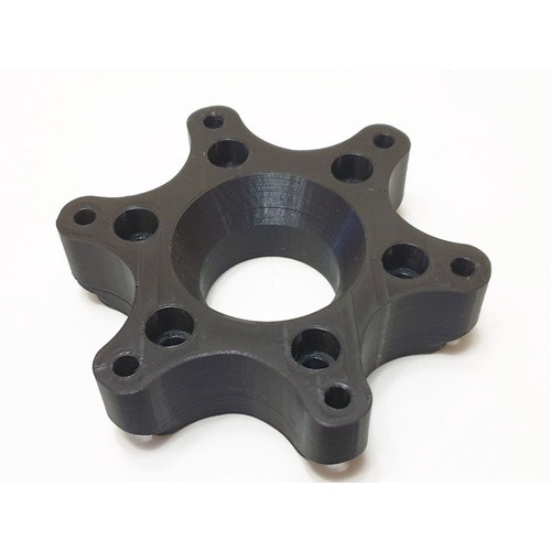 Piastra Adattatore Per Volante 70 Mm – Compatibile Con Logitech G25/G27, Per Momo, Sparco E Aftermarket (Ricambio CNC)