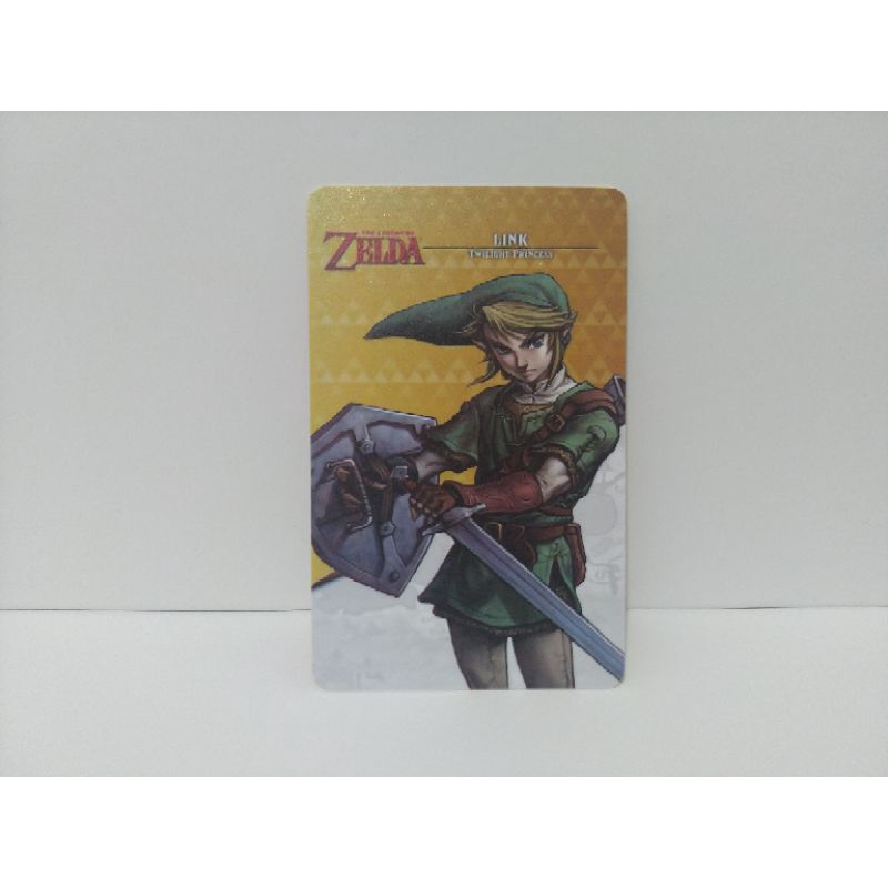 Amiibo Card The Legend Of Zelda Twilight Princess link | Shopee Brasil