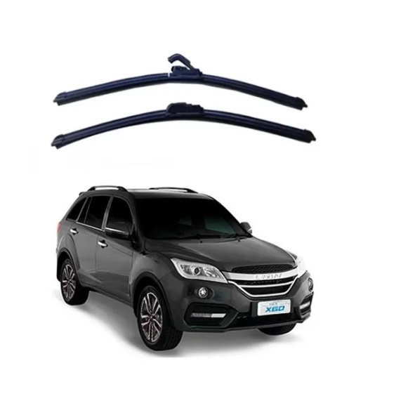 Par Palhetas Limpador De Parabrisa Dianteiro Para Lifan X60 2010 2011 2012 2013 2014 2015 2016 2017 2018 2019 2020 2021 2022