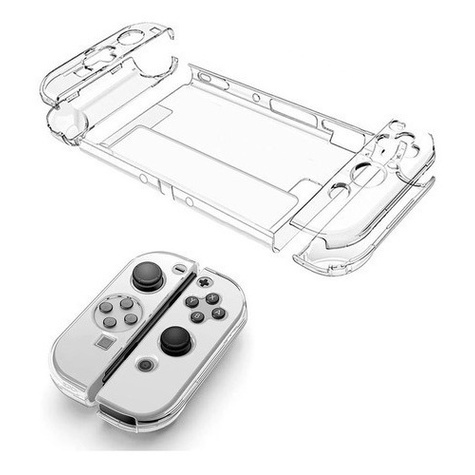 Proteção Case Capa Nintendo Switch Oled Acrílico Transparent
