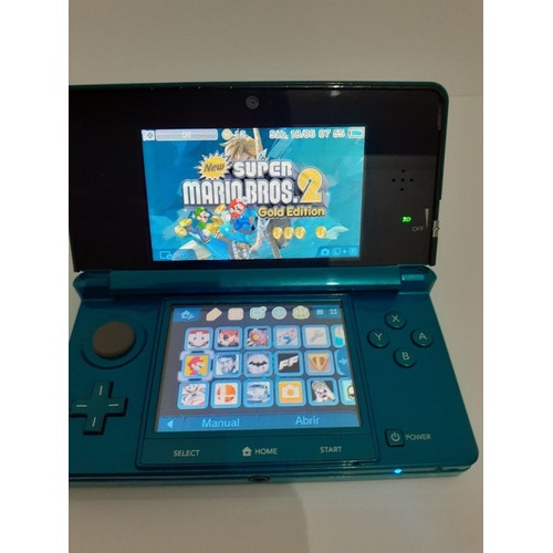Nintendo 3DS tela pequena para meninas, console de jogos portátil original, jogo  de culinária, jogos grátis, 3,5 polegadas - AliExpress