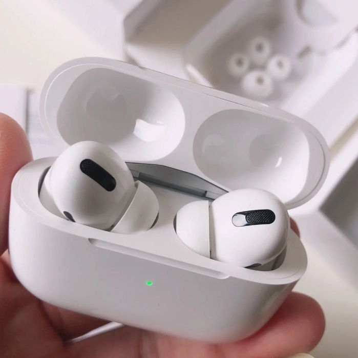 TWS Fone De Ouvido Airs Pro Estéreo Bluetooth Sem Fio a Prova d'água, siri, Gps, Cancelamento de Ruido