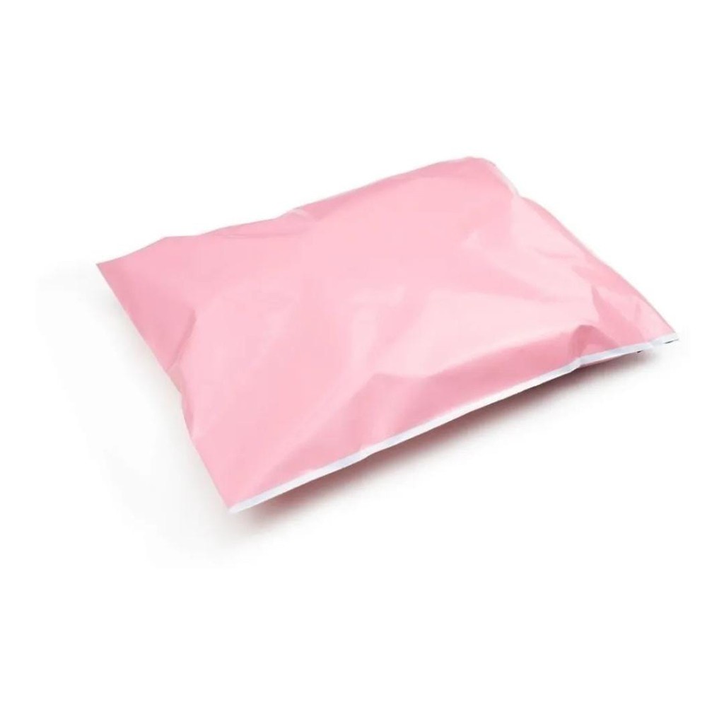 200 Envelopes Personalizados ROSA 26x36 Com Lacre Adesivo Embalagem ...