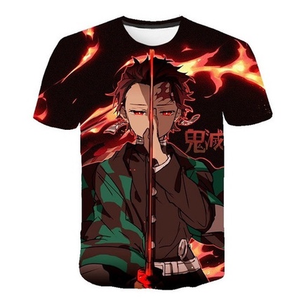 Baby Long Classic BABY LOOK NEZUKO ONI - DEMON SLAYER R$59,99 em