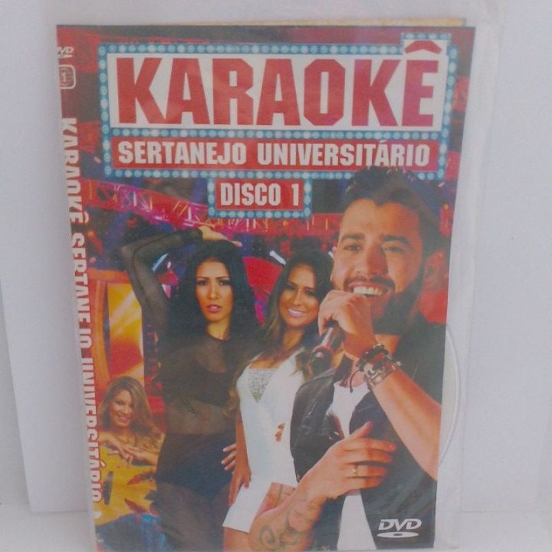 Sertanejo Universitários, 2020, Rock, Forró 8 Dvds Karaoke