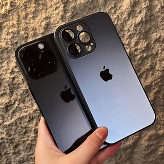Case de Celular para Iphone em Vidro Temperado De Luxo