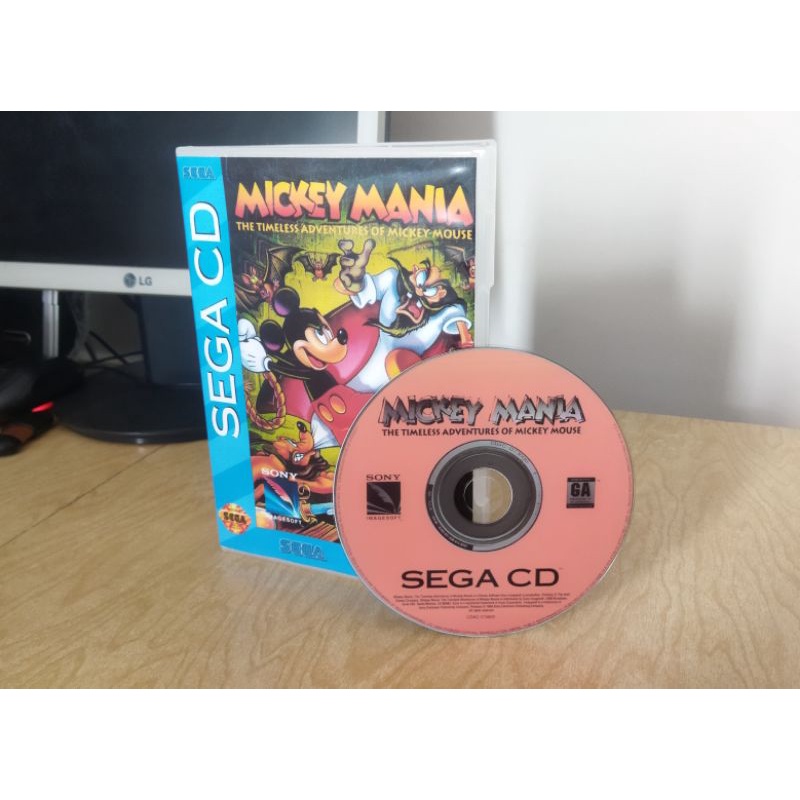 Mickey Mania Sega CD | Shopee Brasil