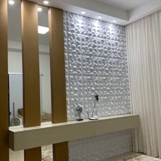 PROMO PLACA 3D - 25 x 25 cm DECORATIVA PVC