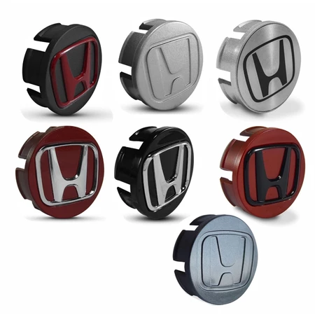 Calotinha Calota Centro Roda de liga Medida 58,00mm Tampa Centro Roda Honda Fit City Wrv