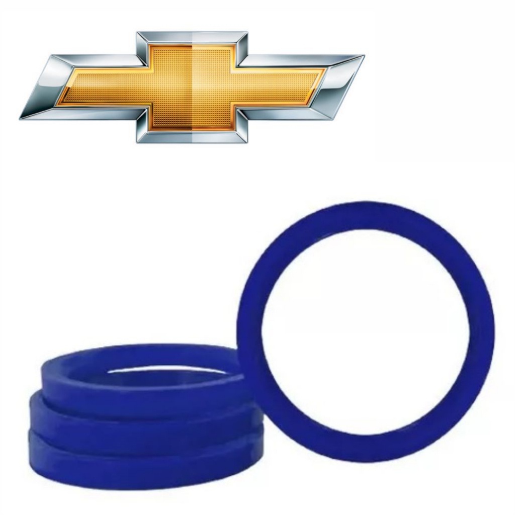 Kit 4 Anel Centralizador GM Chevrolet De Rodas Esportiva Liga Leve 56,60mm