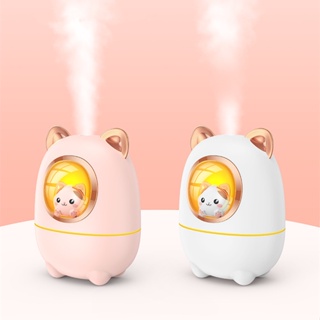 Desenhos animados gato ar umidificador estilo bonito óleo essencial perfume sala desktop quarto neblina pulverizador refrigerador para escritório em casa