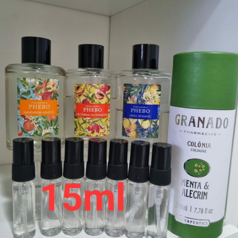 Colonia Granado 15ml. Nectarina/ Mandarina/ Limao/ Menta