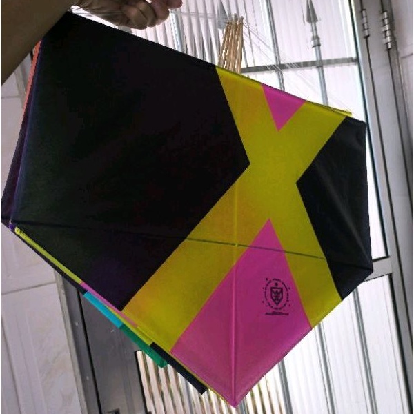 Pipa Baruel Bambu x Bambu 60cm - 10 Unidades - 10 CORES (Fluorescente)