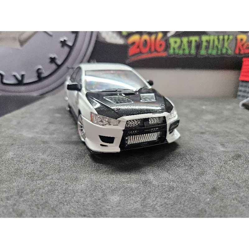 MINIATURA MITSUBISHI LANCER EVOLUTION X ESCALA 1/24 TAMIYA