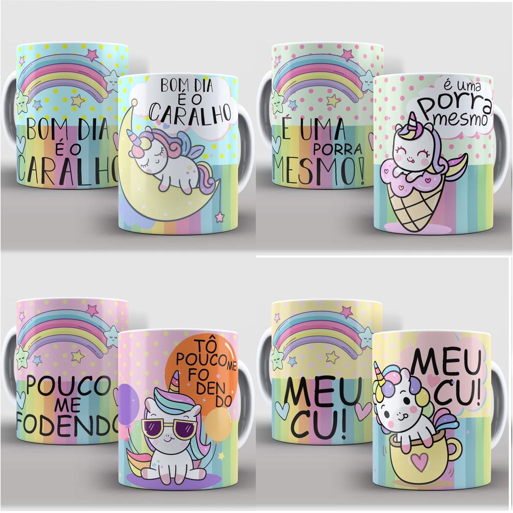 Caneca Personalizada Porcelana Frases Engraçadas