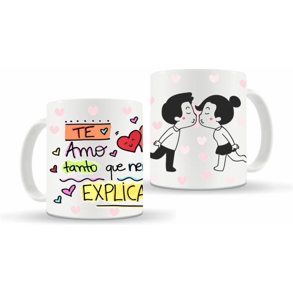 Caneca Dia Dos Namorados Te Amo Tanto Que Nem Sei Explicar Shopee