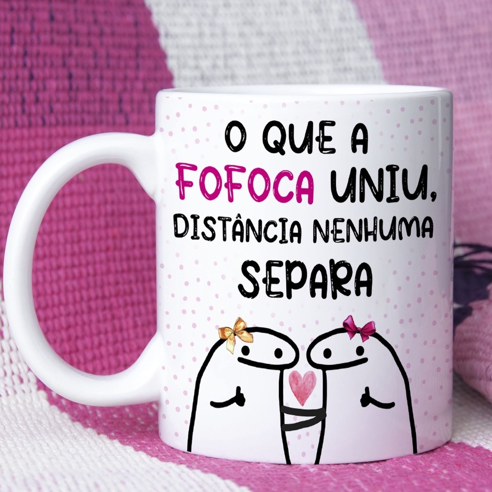 Caneca de Cerâmica Personalizada Flork Memes