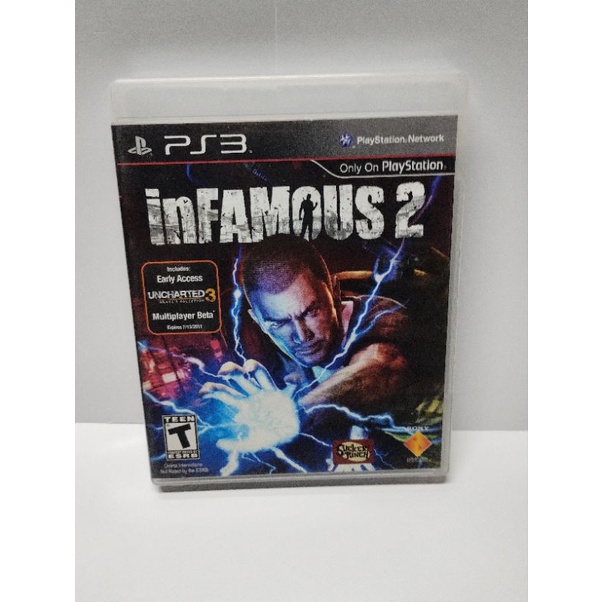 inFAMOUS - (Capa Dura) - Jogo PS3 Midia Fisica | Lojas 99