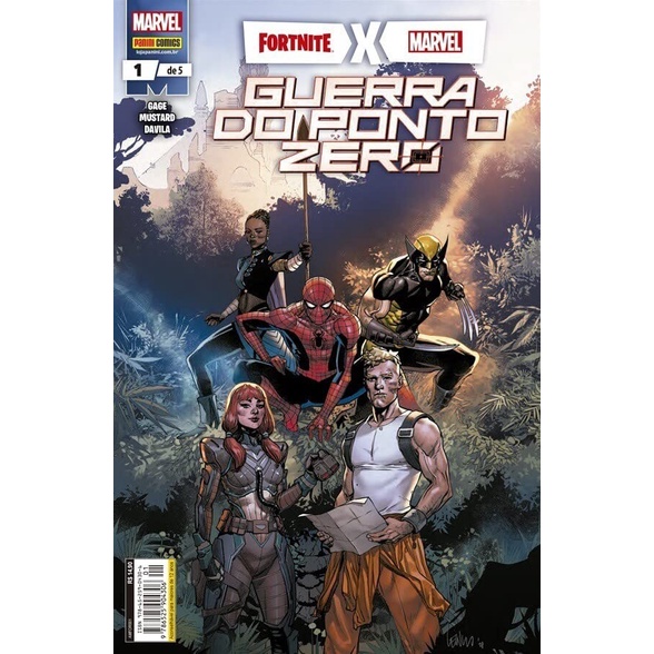 HQ Fortnite X Marvel - Volume 3 (+ Código para resgate) - Geek Point