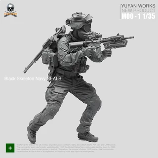 1 /35 Soldado Resina US SEALs MOO-01 *