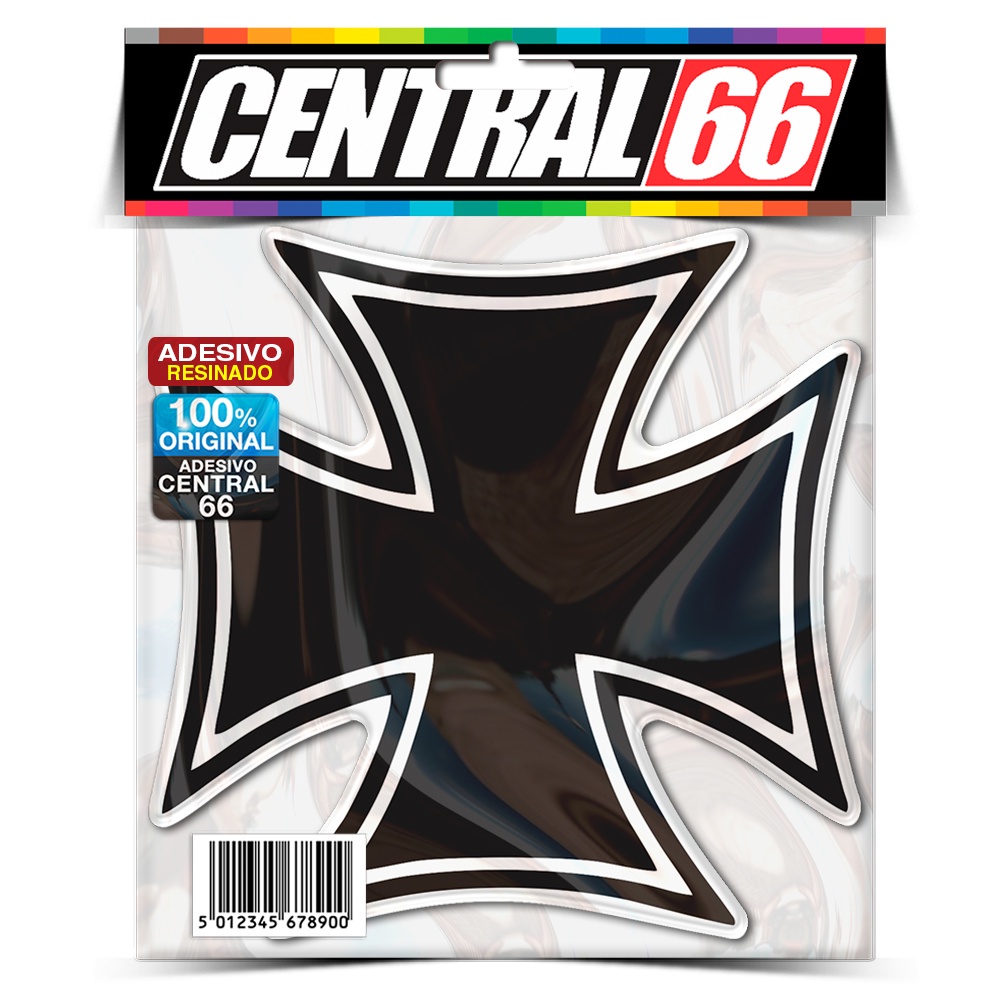 Adesivo Auto Motociclista Scudo Maltese Decalcomania Softair - Foto 10