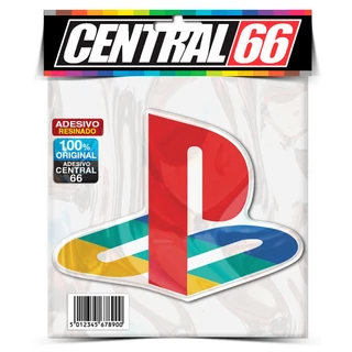 Adesivo Emborrachado Jogo Playstation 1 Play 1 PS1 PSX Resinado Altomotivo