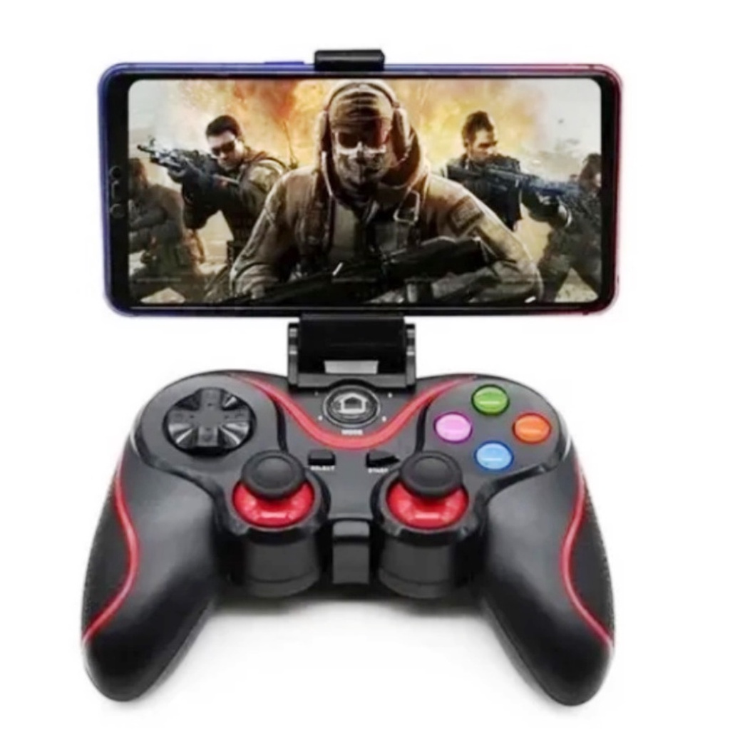Controle Joystick Para Celular Jogo Gamepad Android Wireless | Shopee ...