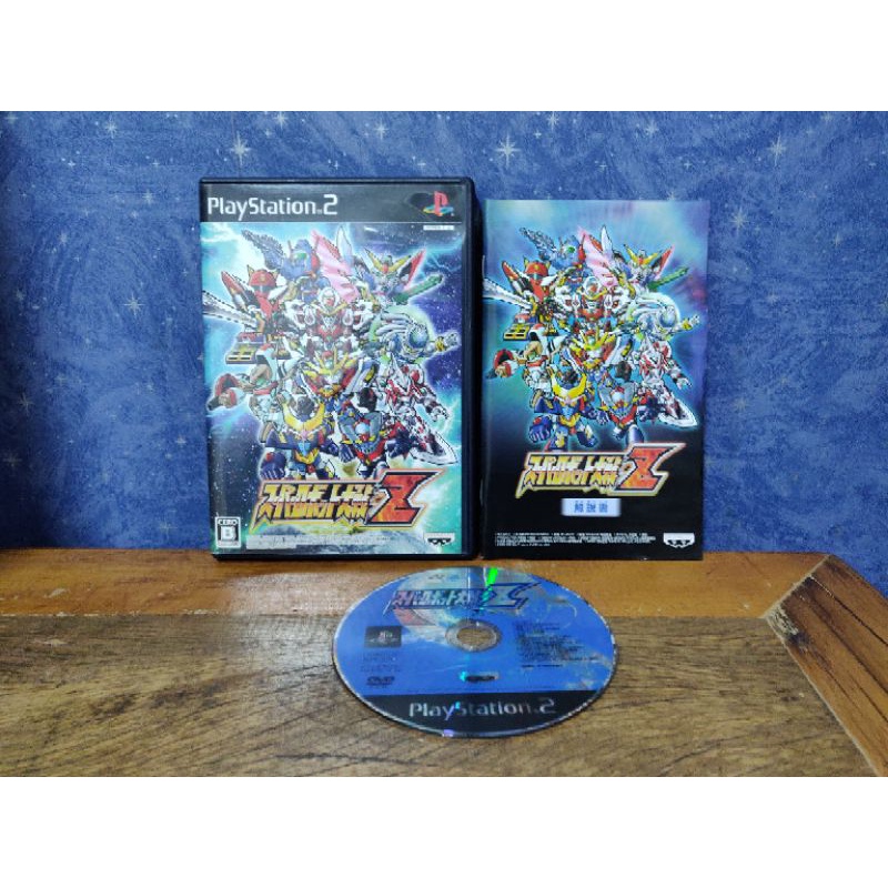 Jogo - Super Robot Taisen (Wars) Z - Sony Playstation 2 PS2