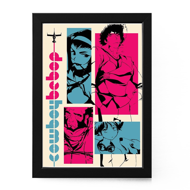 Quadro Poster Série Anime Cowboy Bebop 