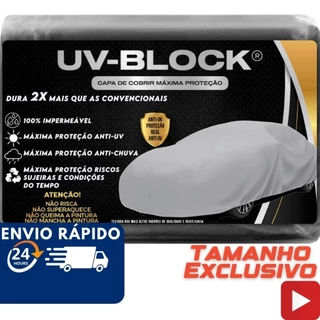 Capa Cobrir Voyage Antigo UV-BLOCK Impermeável 100% S/F Protege Sol Chuva Poeira P M G