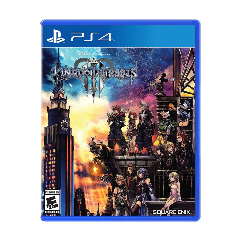 Jogo Kingdom Hearts 3 Square Enix Ps4 Mídia Física
