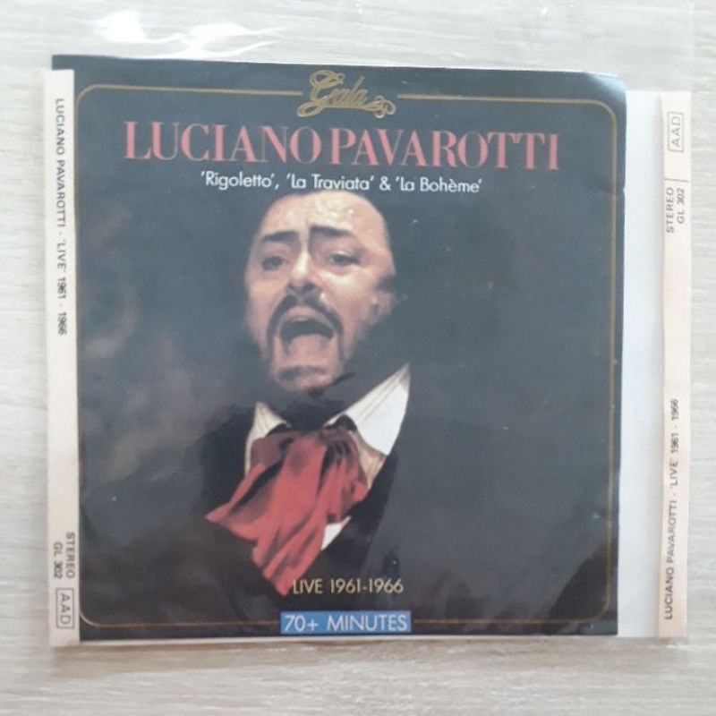 Cd Luciano Pavarotti Live 1961 1966 70minutes Shopee Brasil 3075