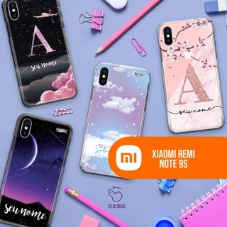 Capa Capinha Personalizada - Xiaomi Redmi note 9s/ note 9 pro - Desenhada com seu nome